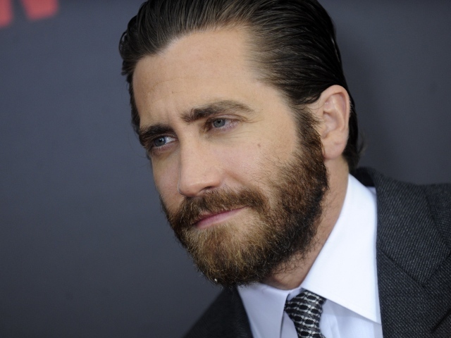 Популярный актер Джейк Джилленхол в костюме