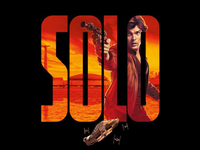Логотип фильма Соло. Звёздные войны. Истории, 2018
