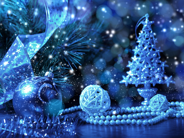 Красивые новогодние украшения на Рождество и Новый год 2019 