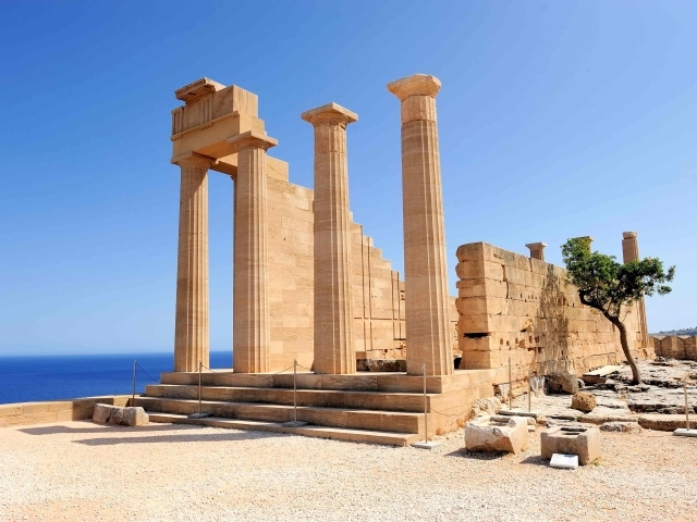 Акрополь в Линдосе, остров Родос