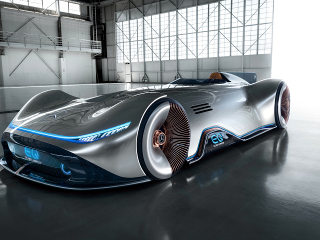 Электрокар Mercedes Benz Vision EQ Silver Arrow, концепт