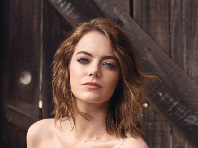 Нежная актриса Эмма Стоун