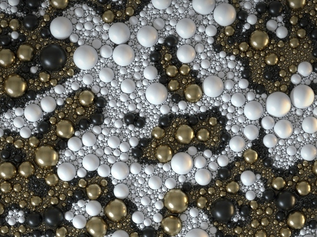 Абстрактные разноцветные пузыри 