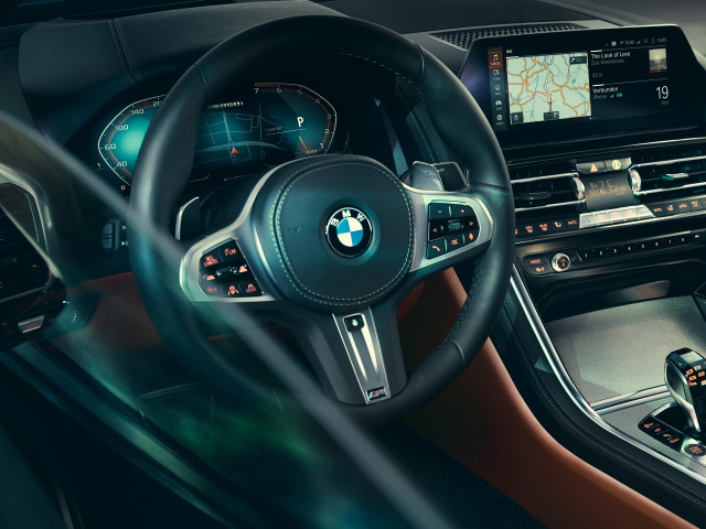 Кожаный автомобиль BMW 8 Series, 2019 года 