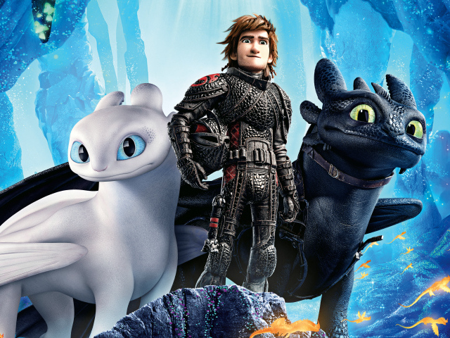 Иккинг и драконы в мультфильме Как приручить дракона 3