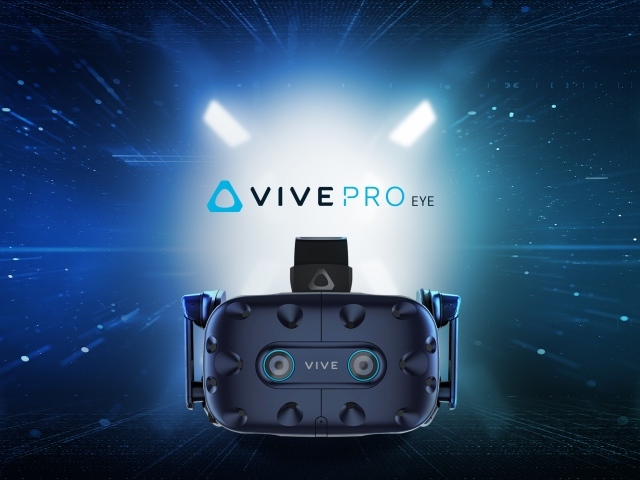 Очки виртуальной реальности HTC Vive Pro Eye, CES 2019