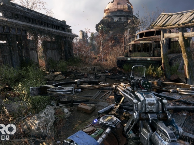 Кадр компьютерной игры Metro Exodus, 2019 года