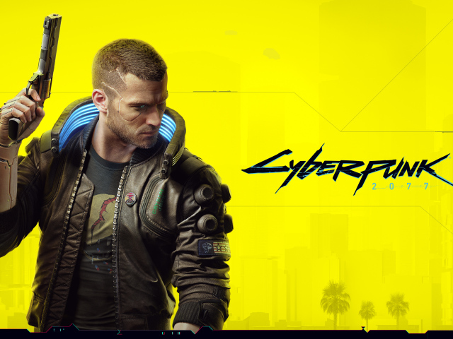 Постер компьютерной игры Cyberpunk 2077