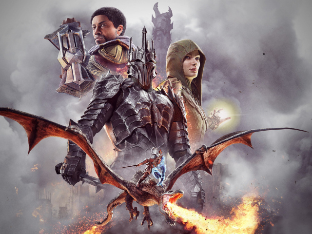 Постер компьютерной игры Средиземье. Тени войны