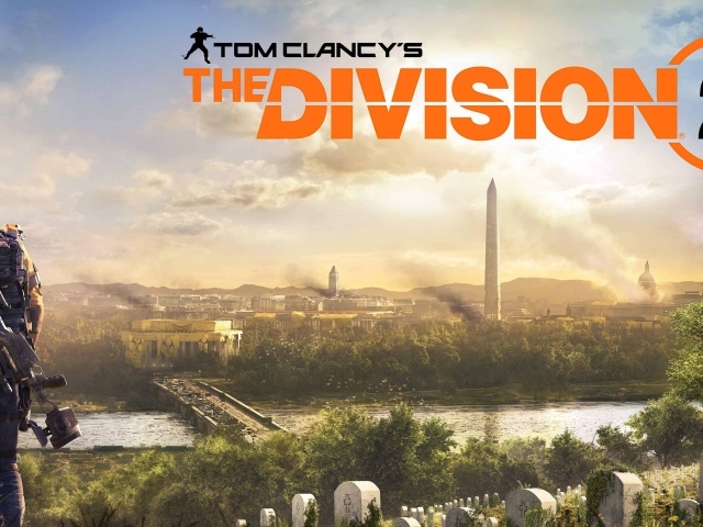 Постер компьютерной игры Tom Clancy’s The Division 2, 2019 года