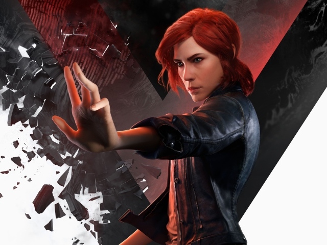 Постер новой компьютерной игры Control, 2019