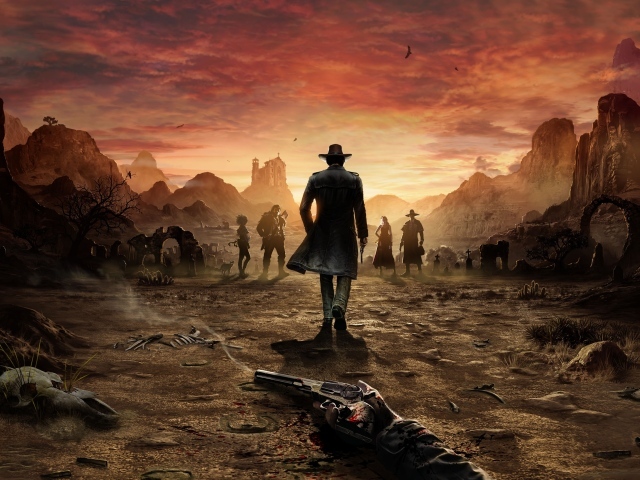 Постер новой видеоигры Desperados III, 2019 года