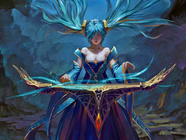 Сона чемпион игры Лига легенд