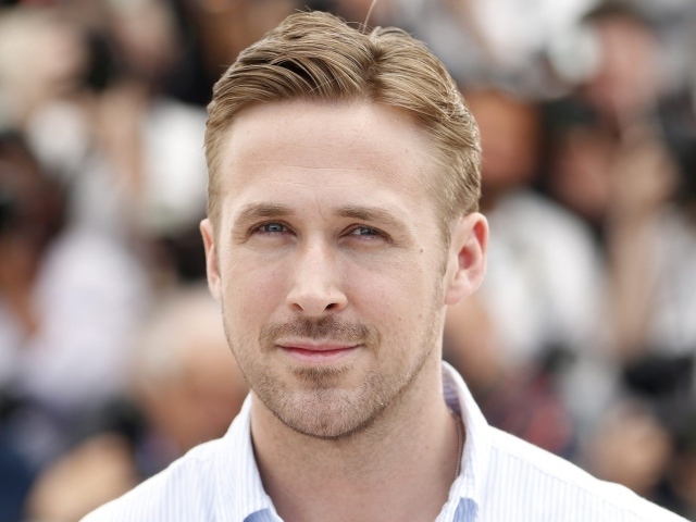 Красивый мужчина, актер Райан Гослинг 