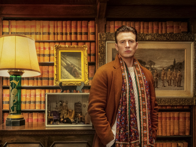 Актер Крис Эванс в фильме Достать ножи, 2019