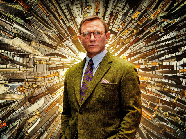 Актер Дэниел Крэйг в фильме Достать ножи, 2019