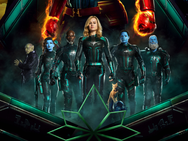 Персонажи нового фильма Капитан Марвел