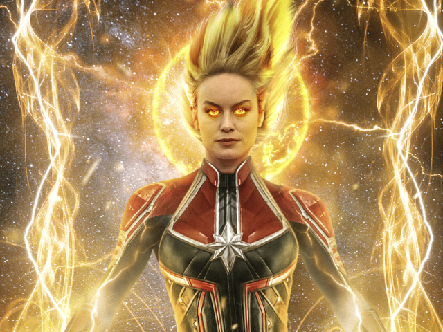 Новый фантастический фильм Капитан Марвел, 2019