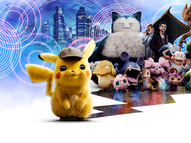 Постер фильма Покемон: Детектив Пикачу, 2019