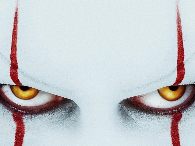 Грозные глаза клоуна фильм Оно 2