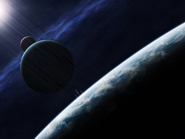 Маленькие планеты вокруг планеты земля