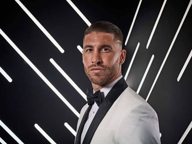 Испанский футболист Серхио Рамос  капитан Фк Реал Мадрид