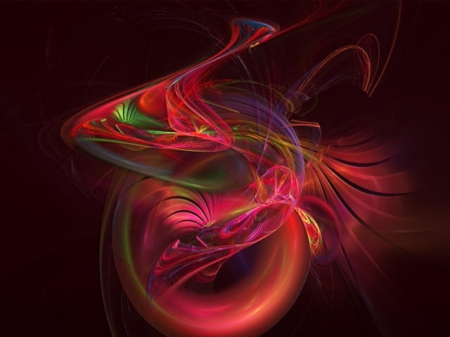 Красивый абстрактный рисунок на коричневом фоне