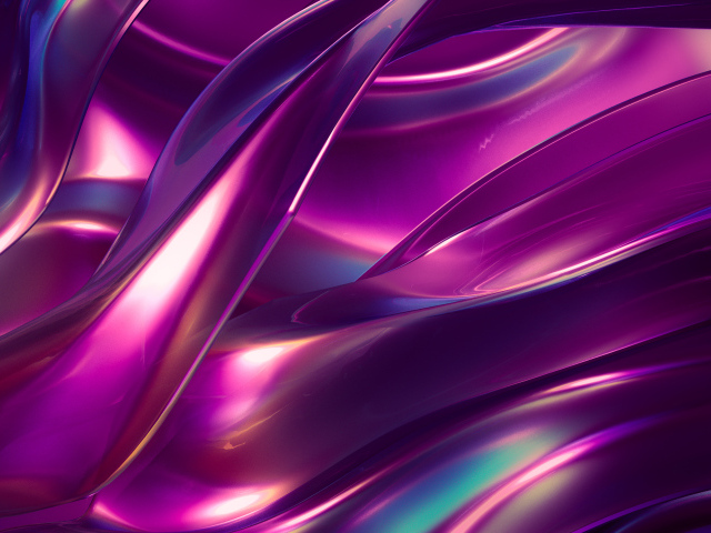 Красивые абстрактные сиреневые волны
