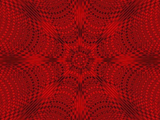 Красный абстрактный рисунок иллюзии 
