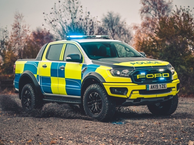Автомобиль Ford Ranger Raptor Police 2019 года