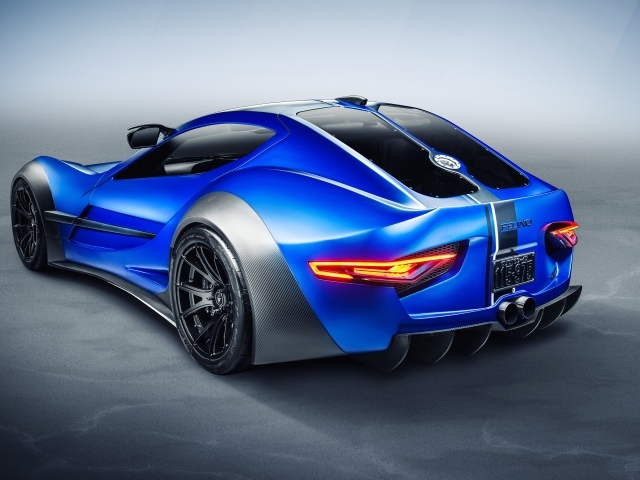 Автомобиль Felino CB7R 2020 года на сером фоне