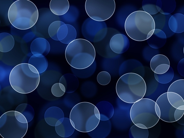 Разноцветные круги с размытым фоном 