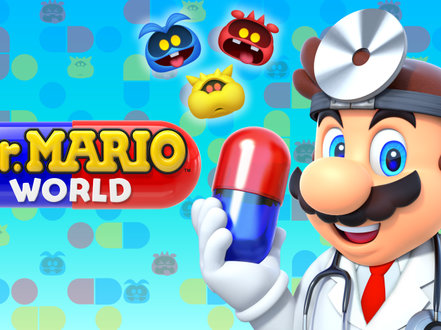 Постер видеоигры Dr. Mario World