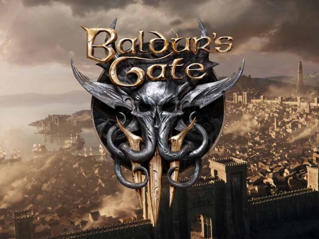 Логотип компьютерной игры Baldur’s Gate III, 2020
