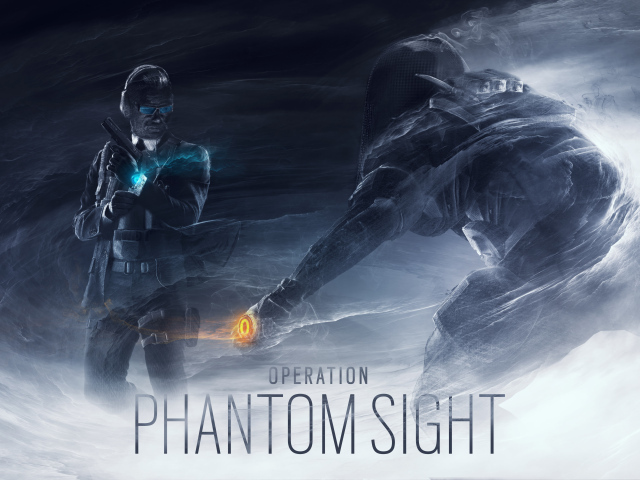 Постер компьютерной игры Rainbow Six Siege: Operation Phantom Sight, 2019