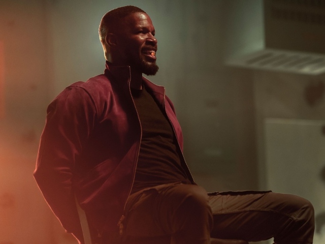 Актер Джейми Фокс в фильме Проект «Сила», 2020