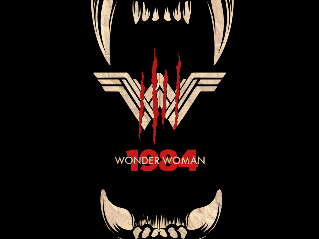 Постер нового фильма Чудо-женщина: 1984, 2020