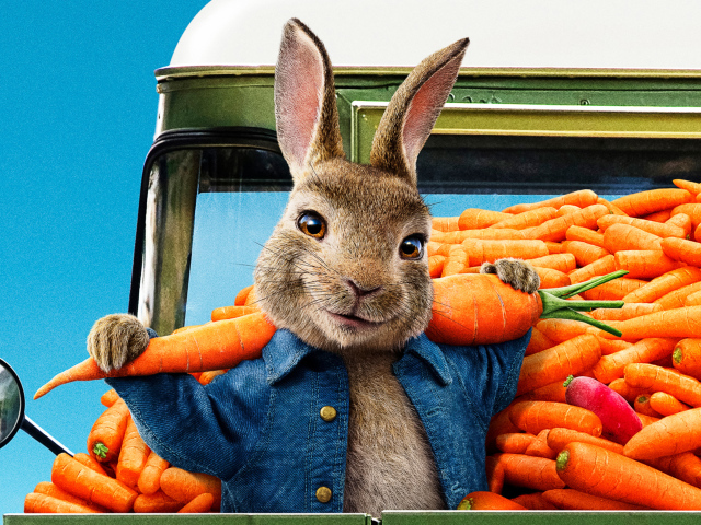 Постер нового фильма Кролик Питер 2, 2020 года
