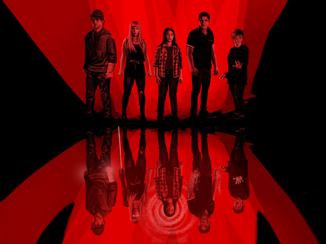 Постер с главными героями фильма Новые мутанты, 2020