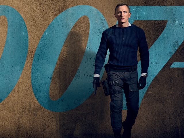 Спецагент 007 Джеймс Бонд в новом фильме Не время умирать, 2020