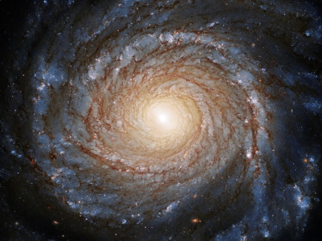 Космическая спираль в космосе 