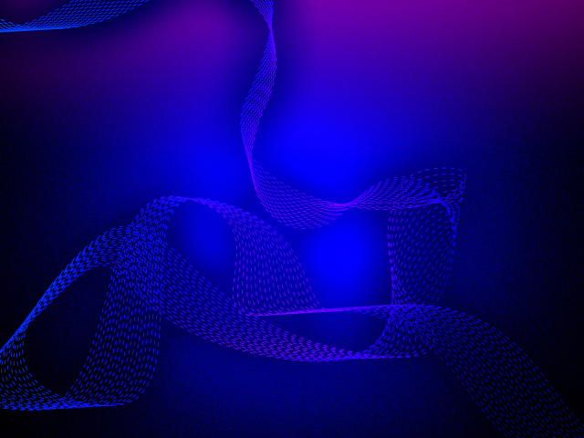 Абстрактная лента на фиолетовом фоне