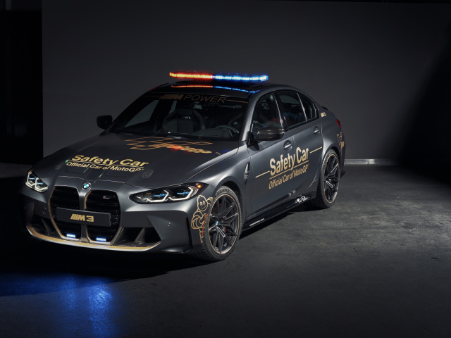 Автомобиль BMW M3 Competition MotoGP Safety Car 2021 года