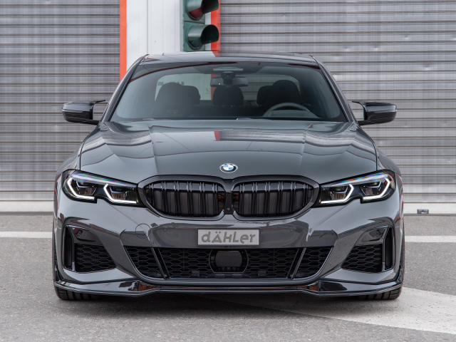 Автомобиль BMW M340i XDrive DÄHLer, 2021 года вид спереди