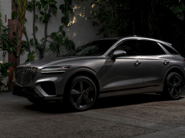 Стильный автомобиль  Genesis GV70 3.5T AWD, 2022 года