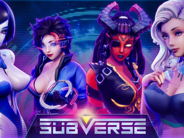 Логотип компьютерной игры Subverse, 2021