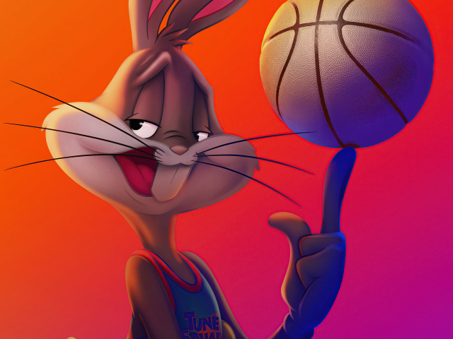 Багз Банни персонаж нового фильма Космический джем. Новое поколение, 2021