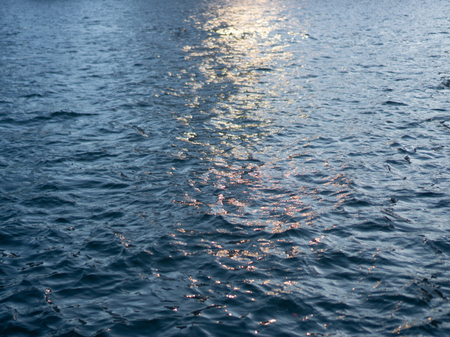 Спокойное море крупным планом