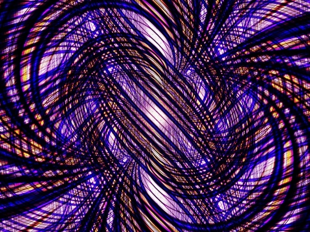 Красивый фиолетовый фрактальный узор