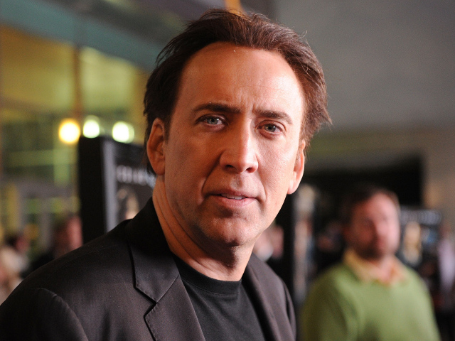 Популярный американский актер Николас Кейдж